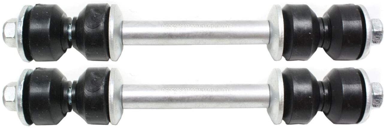 Evan-Fischer EVA155651314154 New Direct Fit Sway Bar Link Stabilizer Set of 2 Non-extended (OE length) for Front Driver and Passenger Side