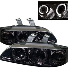 Spyder Auto PRO-YD-HC921P-23D-AM-SMC Honda Civic 2/3-Door Smoke Halo Projector Headlight