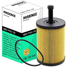 Oil Filter for Audi A3 Quattro, A3, TT, TT Quattro / VW Beetle CC Eos Golf Jetta Passat Replace Mann Filter HU 719/7 X Metal-Free 071115562C