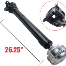 52105982AC Front Drive Shaft Compatible with Dodge Durango Dakota 3.7L 4.7L 4WD Prop Assy GELUOXI