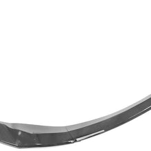 IKON MOTORSPORTS | Front Bumper Lip Compatible With 20-21 Toyota Corolla LE | Gloss Black Guard Protection Finisher Under Chin Spoiler