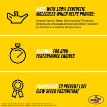 Pennzoil Ultra Platinum Full Synthetic 0W-20 Motor Oil (5-Quart, Single Pack)