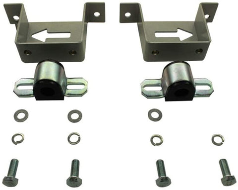 Whiteline KBR18-20 Rear Heavy Duty Sway Bar Mount Kit, Black