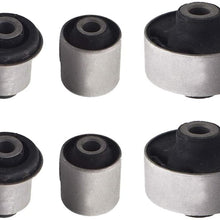 NEW Set of 6 Front Lower Control Arm Inner & Outer Bushing Kit For Accord TL TSX