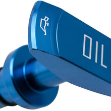 VMS Racing BLUE Engine Oil DIPSTICK HANDLE in Billet Aluminum Compatible with FORD MUSTANG 99-17 1999-2017 GT GT500 4.6L 5.0L 5.4L