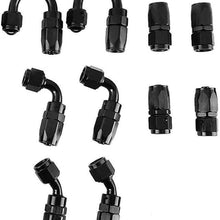 OSIAS 16Ft 6AN Nylon and Stainless Steel Braidied Oil Gas Feul Line