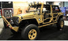 Rugged Ridge 11509.10 Black Textured Front Tube Doors for 2007-2018 Jeep Wrangler JK Models