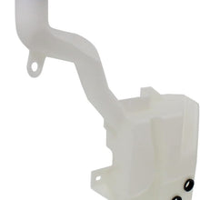 Washer Reservoir Windshield Expansion Tank w/Cap compatible with Vehicles Without Headlight Washer