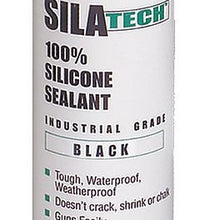 Silicone Sealant, 10.15oz Cartridge, Black