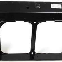 Radiator Support Assembly Compatible with 1995-1997 Ford Ranger Black Steel