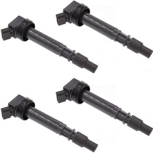 HZTWFC 4Pcs Ignition Coils Compatible for Toyota Nadia SXN10 Vista Ardeo SV50 Corona ST210 OEM# 90919-02235 9091902235