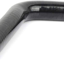 ROADFAR 01SHC1331CBK Radiator Coolant Hose Kit Compatible for Silicone Radiator Hose For 1988 1989 1990 1991 HONDA CIVIC/CRX EE EF/CR-X Base/DX/HF/Si Compatible with 01SHC1331CBK