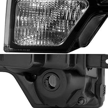 For Black 09-14 Ford F150 F-150 For Non Projector Headlight Model Pickup Truck Headlight Replacement