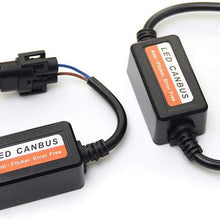 1 Pair H8/H9/H11 LED Headlight Canbus Decoders Anti Flicker Flash Resistor