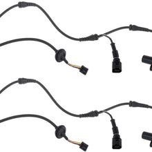 AUTEX 2PCS ABS Wheel Speed Sensor Front Left & Right ALS537