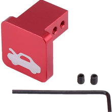 Suuonee Hood Release Handle, Car Hood Release Latch Handle Opener Repair Kit for Honda Civic CRV Element Ridgeline(Red)