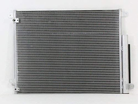 A/C Condenser - Pacific Best Inc For/Fit 30007 16-18 Honda Civic 2.0L w/Receiver & Dryer