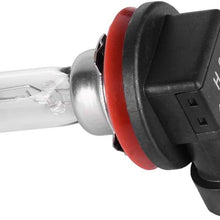 AUTOSAVER88 Fog Lights Compatible with 2016 2017 2018 Honda Civic 2-Door / 4-Door (Clear Glass Lens w/Wiring Kit & Switch)