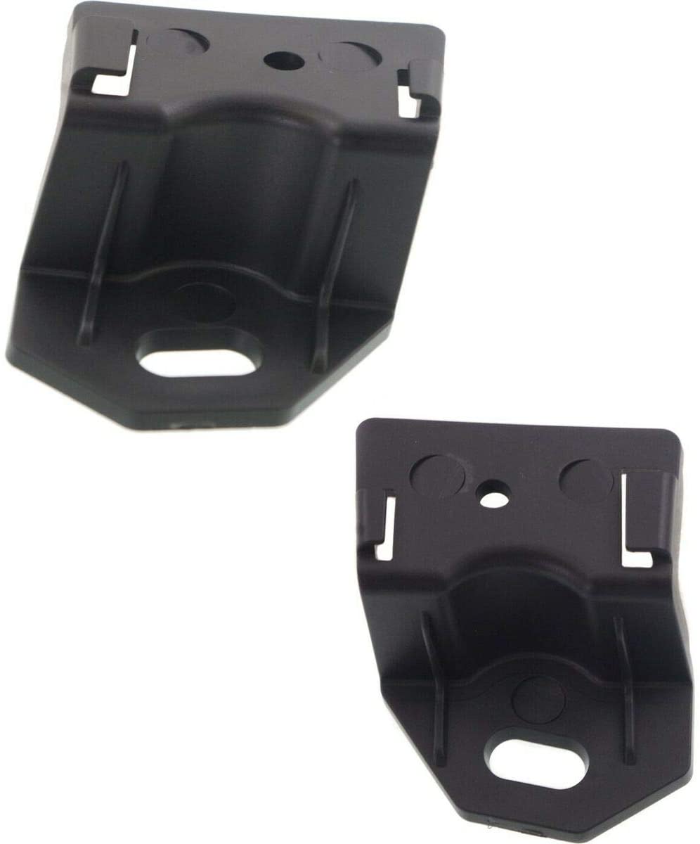 New Replacement for OE Set of 2 Bumper Face Bar Brackets Retainer Mounting Braces Lower Sedan Pair