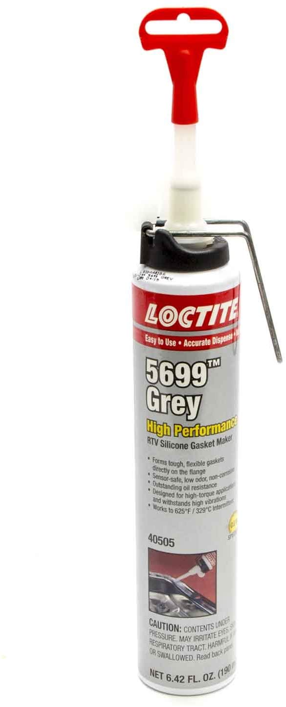 Loctite 40505 5699 Grey High Performance RTV Silicone Gasket Maker, -75 to 625 Degree F Temperature Range, 6.42 fl. oz. Can