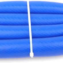 AUTOMUTO Radiator Hose Kit Fit for 3 ft 1 ID FlexFab 5526 Blue Silicone Heater Hose 25mm 350F Radiator Coolant 1.00