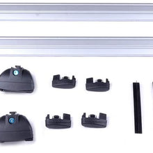 FEIPARTS Roof Rack Crossbars Carrier Rails Roof Bar fit for 2009-2016 for Audi Q5,2007-2016 for Audi Q7 - Max Load 150LBS