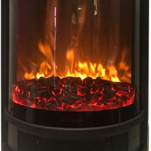 OCYE Fireplace Heater-Safety and Anti-scalding, Simulated Charcoal Flame, with Intelligent Constant Temperature and Leakage Protection Function, Indoor use in The Office