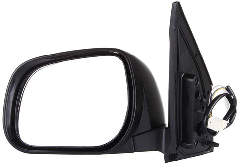 SCITOO Tow Mirrors fit 2006-2008 for Toyota RAV4 Limited Sport with Power Adjusting Manul-Folding Features (Driver Side)