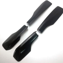 ITrims for Toyota RAV4 XA20 2001-2005 Black Car Roof Rack Rail End Cover Shell Cap Replacement 4PCS