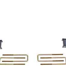 Maxtrac Suspension 902140B Body Lift Kit and Component (4In Rear Lift Blocks, U-Bolts, Rear Bilstein Shocks 770928-4)