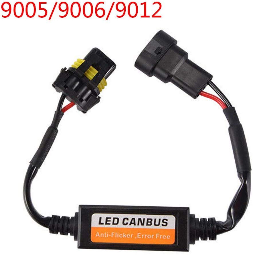 CAMFAI- 1Pc Car Styling Led Canbus Error Canceler Decoder Load Resistance Headlight Csl2018 (9005 9006 9012)