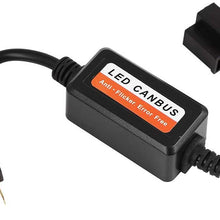 X AUTOHAUX H4 LED Headlight Canbus Decoder Anti Flicker Capacitor Flash Warning Canceller