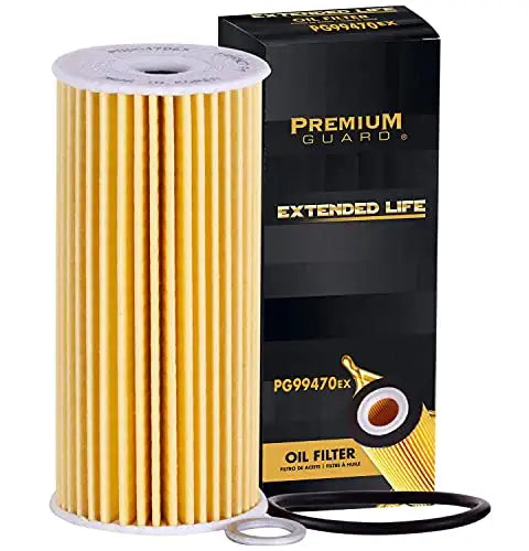 PG99470EX Extended Life Oil Filter up to 10,000 Miles, Fits 2017-22 Genesis G90, 2018-20 G80, 2019-22 G70, 2018-22 Kia Stinger, 2019-20 K900