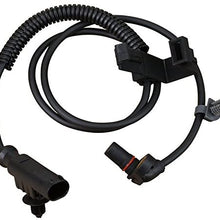 AIP Electronics ABS Anti-Lock Brake Wheel Speed Sensor Compatible Replacement For 2005-2010 Dodge Mitsubishi Front Right Passenger Side Oem Fit ABS990