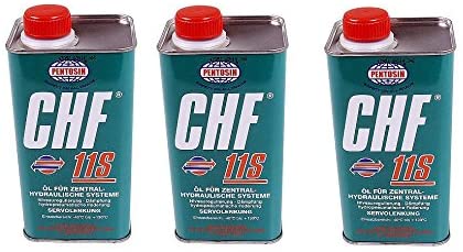 Set of 3 BMW Porsche Bentley Power Steering Hydraulic System Fluid Pentosin G002000