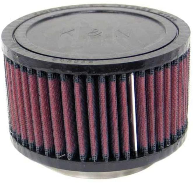 K&N Universal Clamp-On Air Filter: High Performance, Premium, Washable, Replacement Engine Filter: Flange Diameter: 3 In, Filter Height: 3 In, Flange Length: 0.625 In, Shape: Round, RU-2420