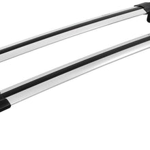 Hydraker 2Pcs Roof Rack Cross Bars Fit for 2013-2019 Audi Q5-Silver