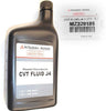 Genuine Mitsubishi J4 (J1) CVT Transmission Fluid - 4 Quarts - MZ320185 Lancer Outlander & Sport with CVT Transmission