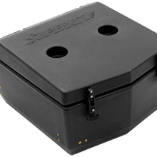 SuperATV Heavy Duty Insulated Rear Cooler/Cargo Box for Polaris General 1000 / General 4 (2016+) - Sealed Lid Keeps Ice In & Mud Out!