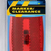 Optronics MC32RBS Surface Mount Maker/Clearance Light with Reflex, Red