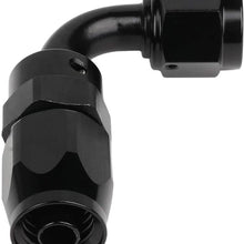 ANPART AN6 20Ft Braided Fuel Line Hose Stainless steel braided fuel gas pipe hose and AN6 10 pcs Swivel Hose End Fittings