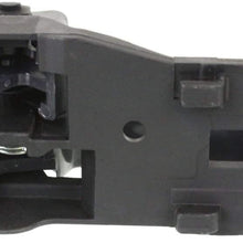 Interior Door Handles compatible with Set of 2 Front Left and Right Side Plastic Gray W/door lock button