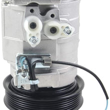 CO 28003C AC Compressor with Clutch for 2003 2004 2005 2006 2007 Honda Accord L4 2.4L 38810-RAA-A01 38810RAAA01 GELUOXI