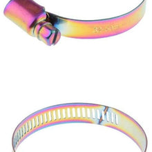 2 Pieces Motorcycle Adjustable Fuel Injection Style Hose Clamp For Diesel Petrol Pipes 32-50Mm/40-63Mm
