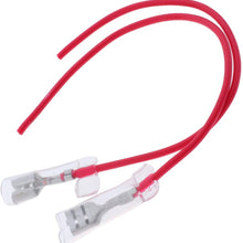 Gazechimp 2pcs Red Motorcycle Loud Horn Wiring Harnes Replacement Accessories