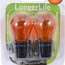 Philips 3357NA LongerLife Miniature Bulb, 2 Pack