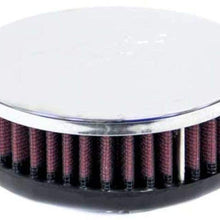 K&N Universal Clamp-On Air Filter: High Performance, Premium, Washable, Replacement Engine Filter: Flange Diameter: 1.75 In, Filter Height: 1.5 In, Flange Length: 0.625 In, Shape: Round, RC-0340