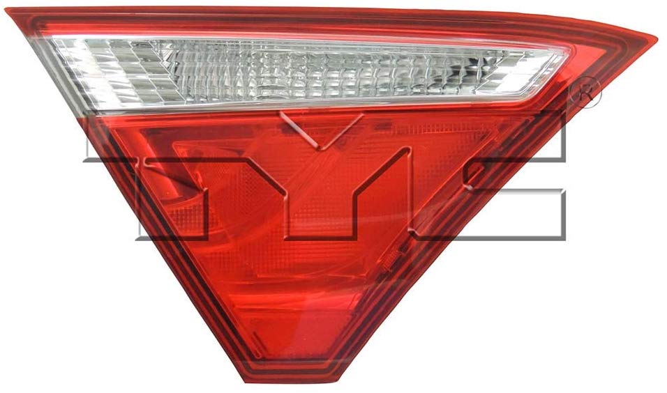 Fits 2015-2017 Toyota Camry Driver Side Rear Inner Tail Light CAPA Certified With Bulbs Included TO2802116 - Replaces 81590-06410 ;