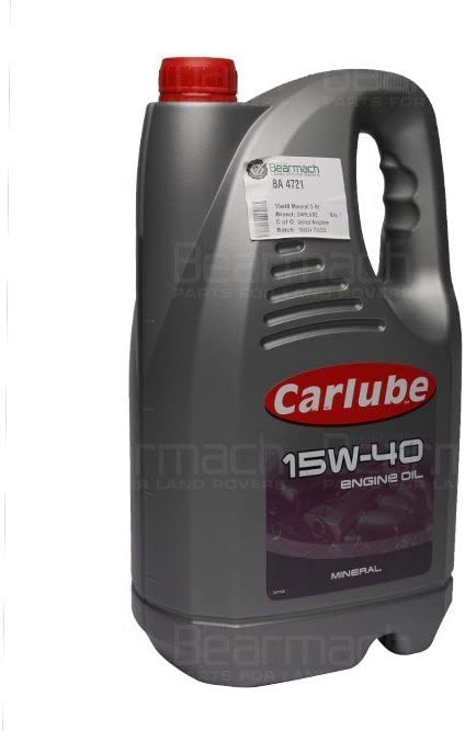 Carlube - 15w40 Mineral Engine Oil 5L Part# BA4721