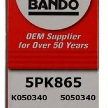 BANDO Replacement for Toyota Tacoma April 1997 on through 2004 2.7L FOUR CYLINDER Alternator-Air Conditioner-Power Steering Belt Set(3 belts) BANDO 4PK870 5PK865 4PK1110